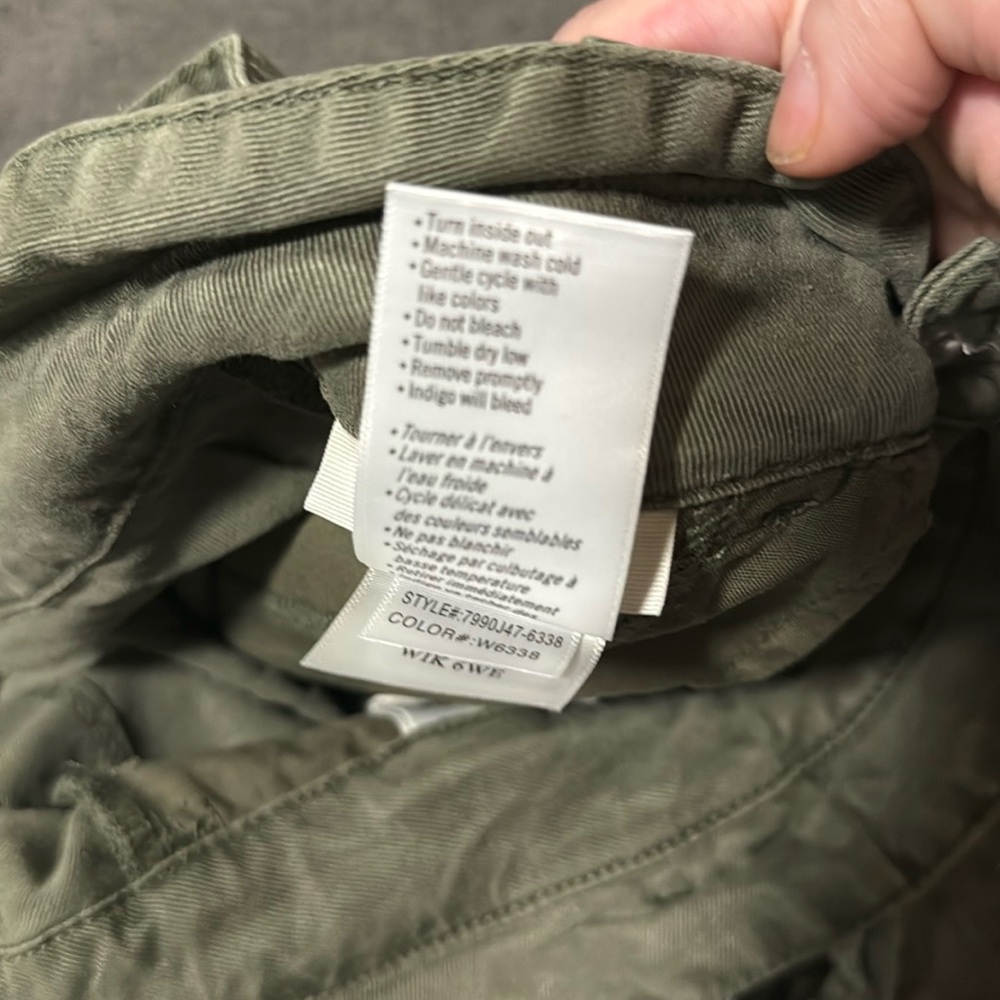 Paige Harper wide leg, high waisted paper bag pants, NWT, 30 - Picture 11 of 16